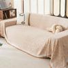 Cotton Gauze Sofa Cover Full Coverage Simple One Piece Blanket Universal All Season Couch Slipcover