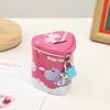 with Lock Heart Shaped Piggy Bank Cartoon Cartoon Children's Piggy Bank  Bedroom Decoration
