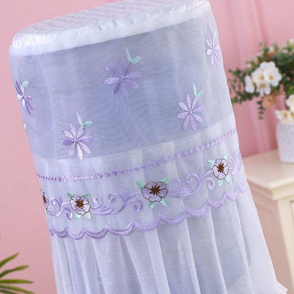 2pcs/set Korean Style Embroidered Bucket Dust Cover Fashion Water Dispenser Bucket Sleeve Office