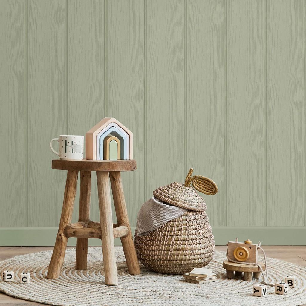 Holden DÃ©cor Tongue & Groove Textured Wallpaper