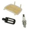 For MS171 MS181 M 11 Chainsaw Service Kit Plug &Filter& Fuel Filter