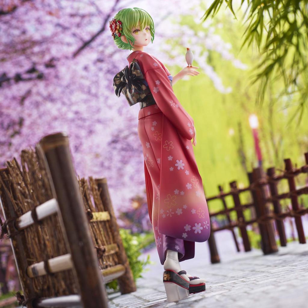 Union Creative Momoko Illustration PVC ABS Painted Finished Figure "En-chan (Kimono)" Non-scale &
