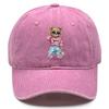 Cool Sunglasses Bear Adjustable Baseball Hat Washed Cotton Trucker Cap Adjustable Buckle Breathable Snapback Caps Camping Hats
