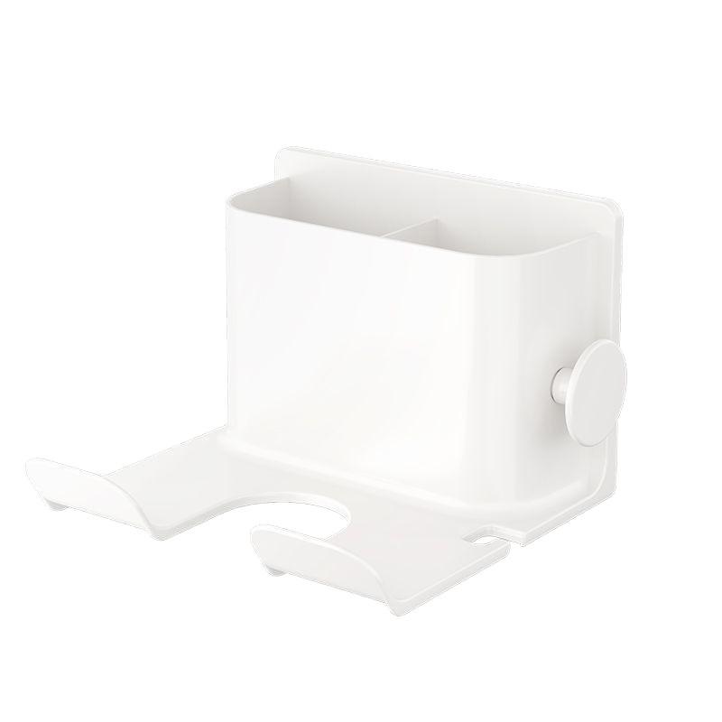 1Pc Bathroom Wall Hanging Hair Dryer Rack No Punching Household Toilet Hair Dryer Hanger Storage Artifact Wall Hanging Bracket