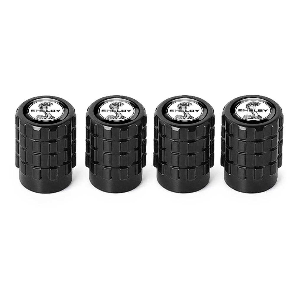 TRR400-4Pcs For Ford Focus Kuga Mondeo Ranger Fiesta Mustang ST Shelby Fusion Edge Car Styling Wheel Valve Caps Stem Cover Accessories