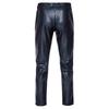 Men Nightclub Pants Bronzing Metalic Sequin Straight Leg Slim Fit Hip Hop Style Ankle Length Hippie Trousers