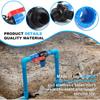 PP Fitting, Clamp Connector, 3-way Ball Valve, 3-way Lever Handle, Ball Valve for PE Pipe, with Valve (T-piece, 25 Mm)