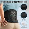 3D Back Braces Lumbar Pad for Relieving Back Pain Sciatica Herniated Disc Back Posture Corrector Spine Support Waist Protector Belt for Men Women