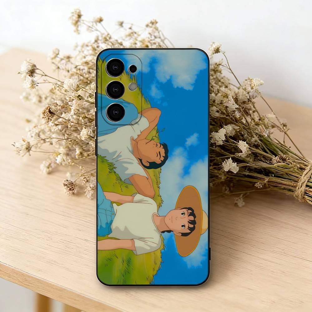 Only Yesterday Taeko Phone Case For Samsung S25,S24,S21,S22,S23,S30,Ultra,S20,Plus,Fe,Soft Silicone Black Cover