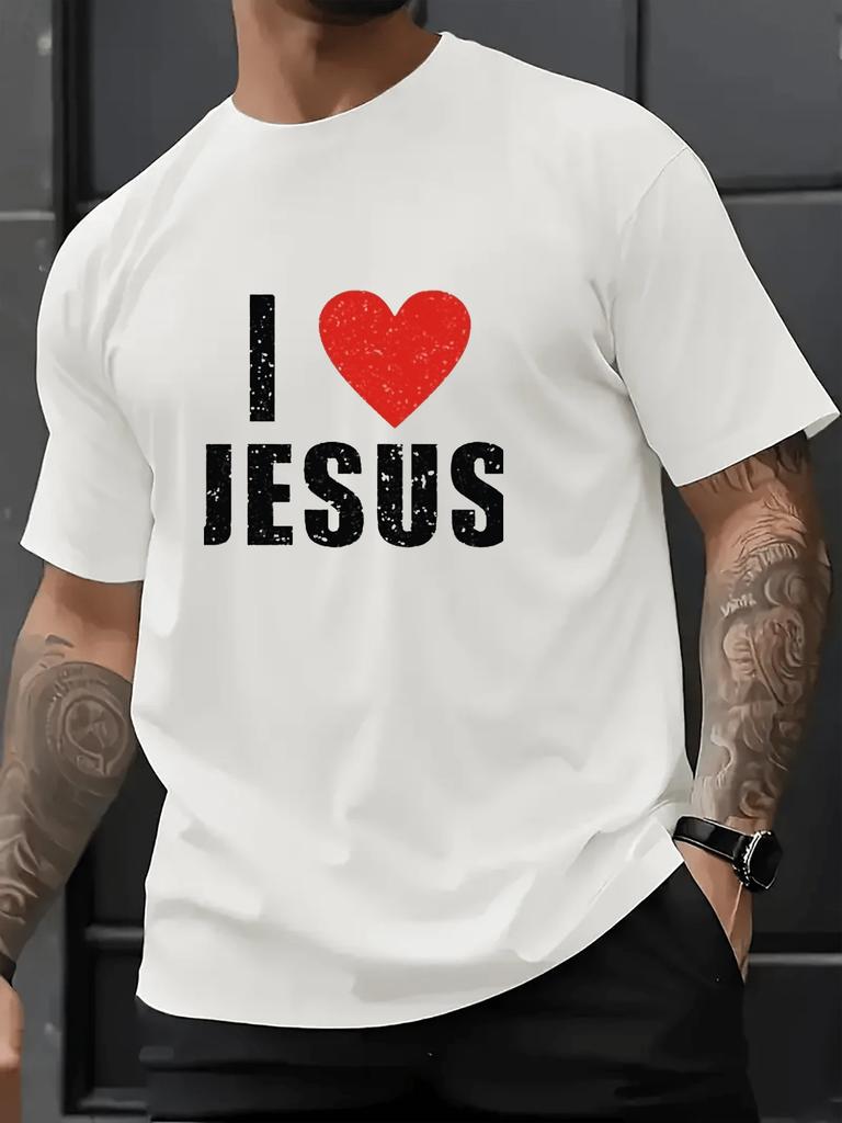 Unisex's Round Neck Short Sleeve Casual T-Shirt