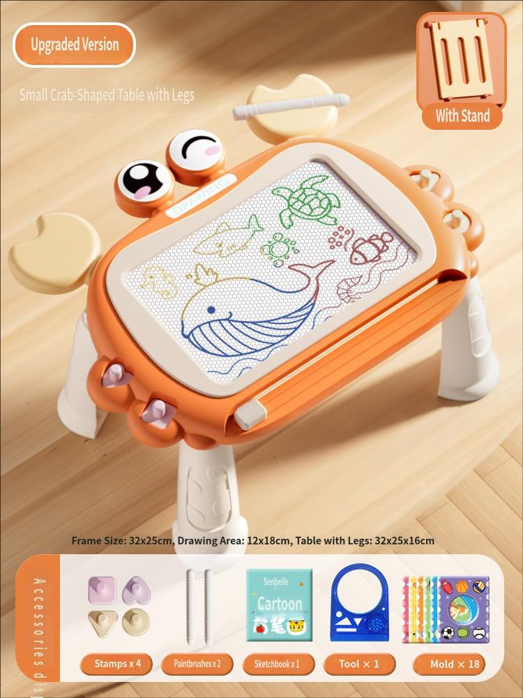 Children Drawing Board Magnetic Drawing Board Kids Toy Graffiti Board Toddler Writing Table Magnet Pen Color Painting Pad