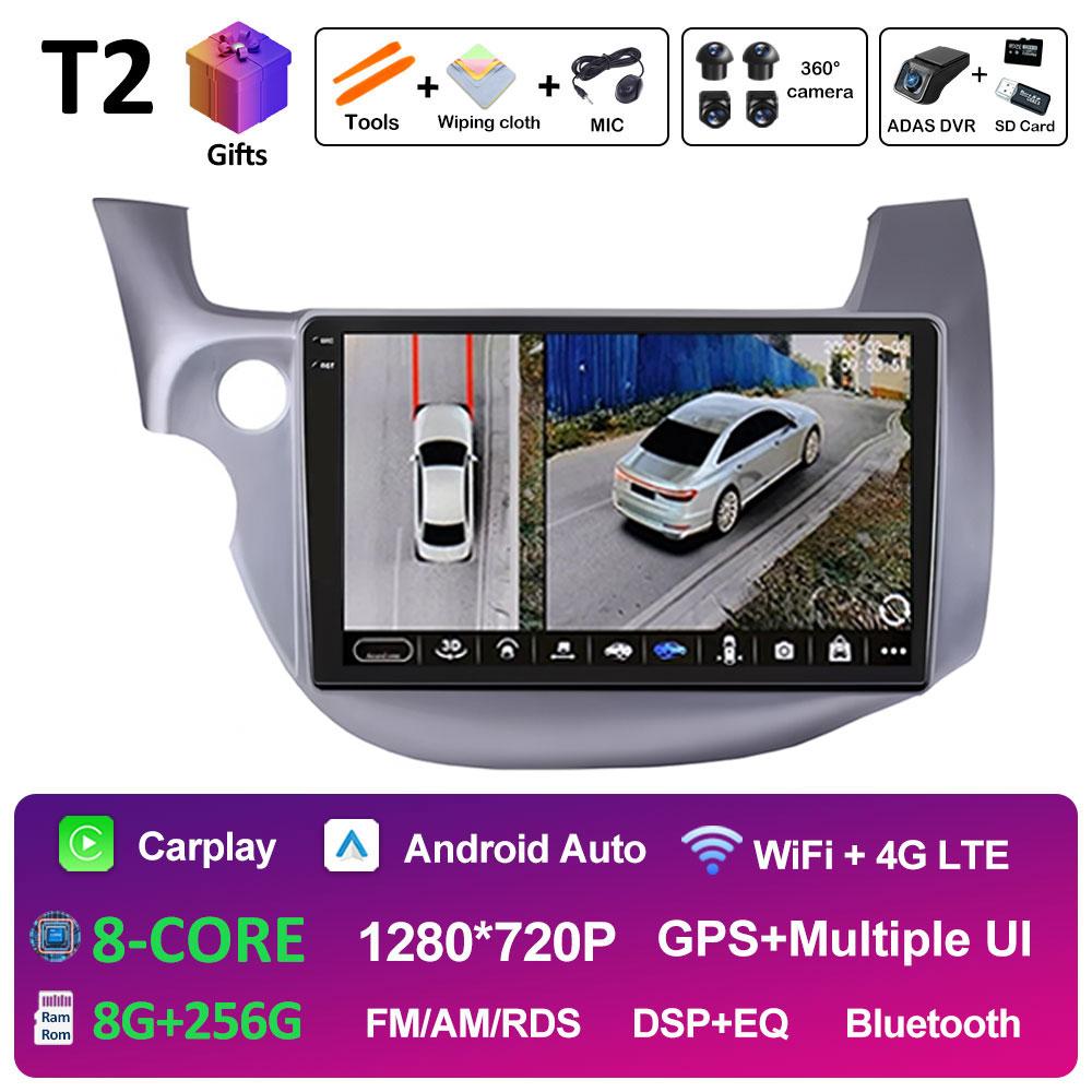 Left Hand Drive GPS For HONDA FIT JAZZ 2007 2008 2009 2010 2011 2012 2013 Cooling Fan Auto Tools GPS Navigation Touch Screen 4G