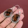 Mahogany Obsidian Earrings Gemstone Jewelry Handmade Earrings 925 Sterling Silver Earring Amazing Drop Earring Gifts For Her Silver Jewelry