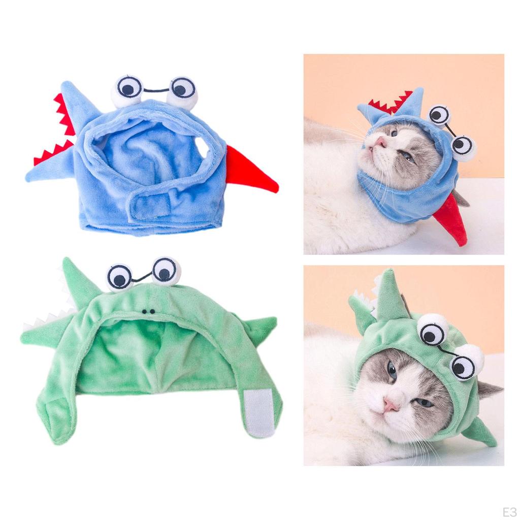 Katzenkostüm Hut Party Cosplay Mütze Kopfschmuck Weich Hund Kleintier Kopfbedeckung Winterurlaub