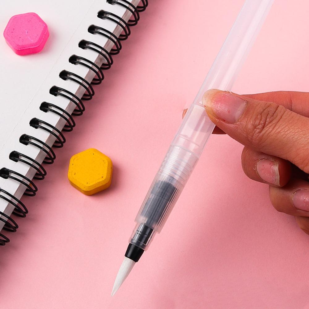 Easy To Use Refillable Paint Brush Water Pen Soft Watercolor Brush Ink Pen  Beginners