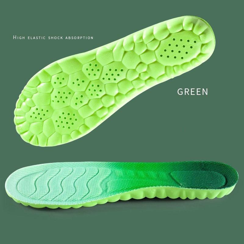 Orthopedic Insoles for Breathable Soft Latex Insoles Sport Shock Absorption Running Shoes Pad for Men Women Arch Support Insole
