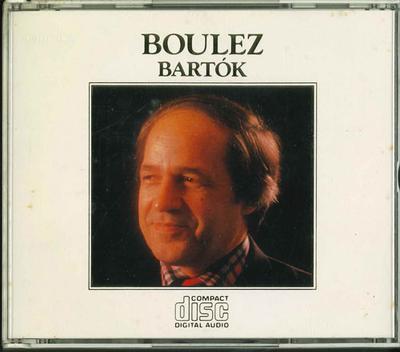 CD PIERRE BOULEZ - Boulez Bartok 73DC2513 CBS SONY Japan Classical Used