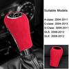 For Mercedes Benz W169 W203 W204 W211 W212 W461 W463 GLS X166 GLK X164 2009-2011 Alcantara Overlay Gear Shift Knob Cover Collar