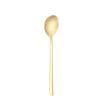 Long Handle Stainless Steel Korean Spoon - Coffee Stirrer, Dessert, Rice, Household, and Ladle Spoon