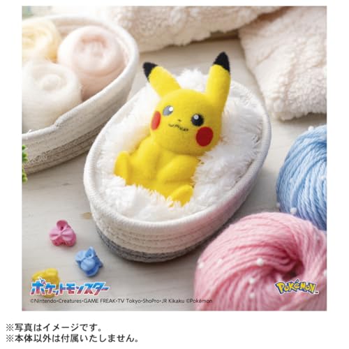 Takara Tomy Pokemon Palm-sized Pikachu Pokefuwa 13cm Tall