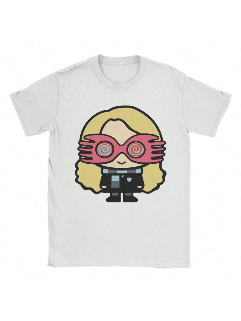 Men T-Shirt Harries Movie P-Potters Magic World Pure Cotton Tee Shirt Short Sleeve T Shirt Round Collar Clothing Summer3