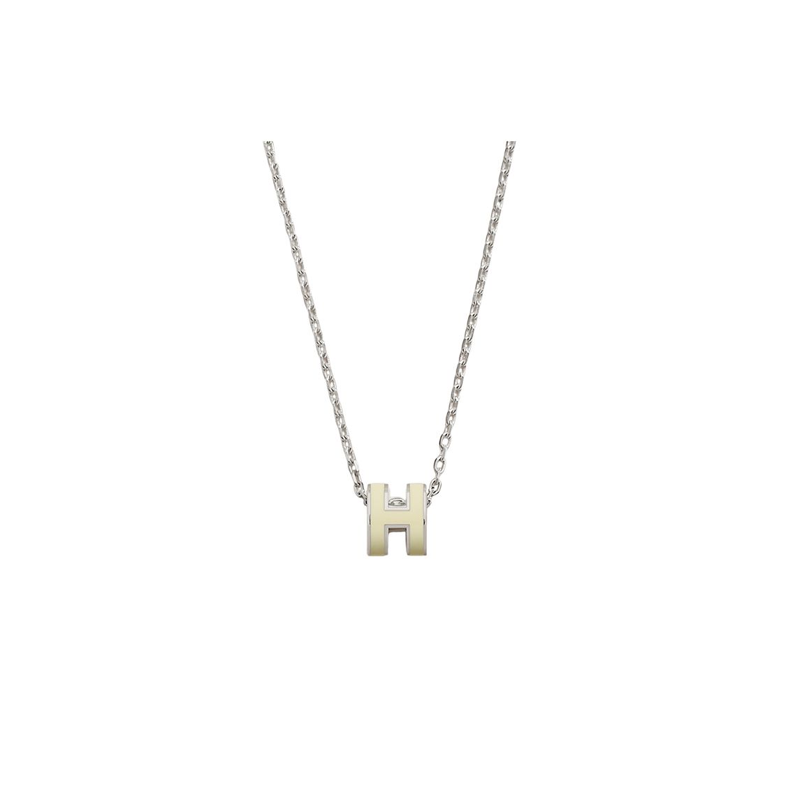 

Hermes Mini Pop H Exquisite Comfortable Metal Gold Plated Necklace Women necklace H147992FP41 Box+Shopping Bag