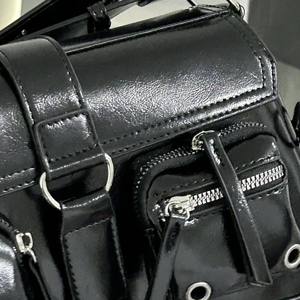 2024 Damen High-End Biker Baguette Tasche: Süßes, Cooles, Würziges Nischen-Schulter- oder Unterarm-Accessoire