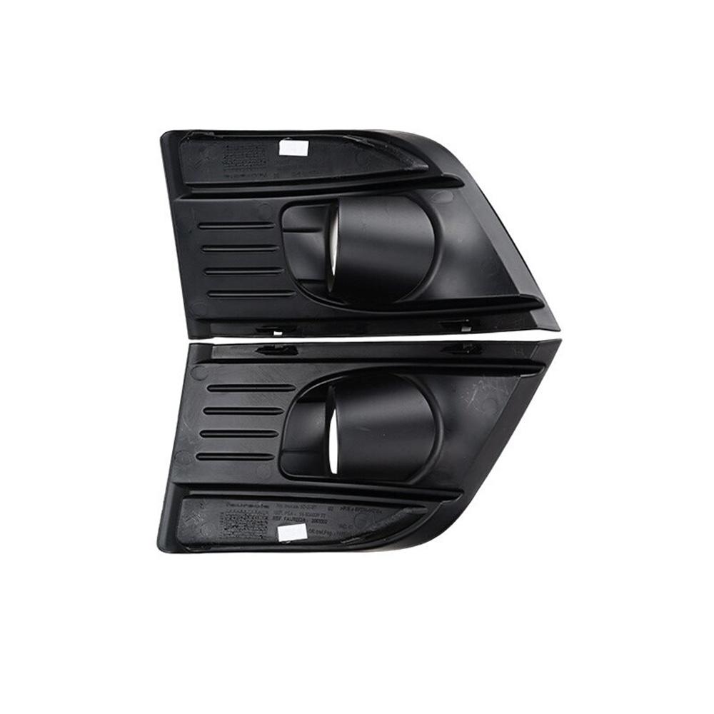 7414SC Front Bumper Fog Lamp Frame Cover Left & Right Fit for Citroen C4 Picasso