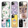 Animal Lama Llama Alpacas Mobile Phone Cases Cover For iPhone 17 Air 16 15 14 13 Pro Max 12 11 Pro Max Max Plus