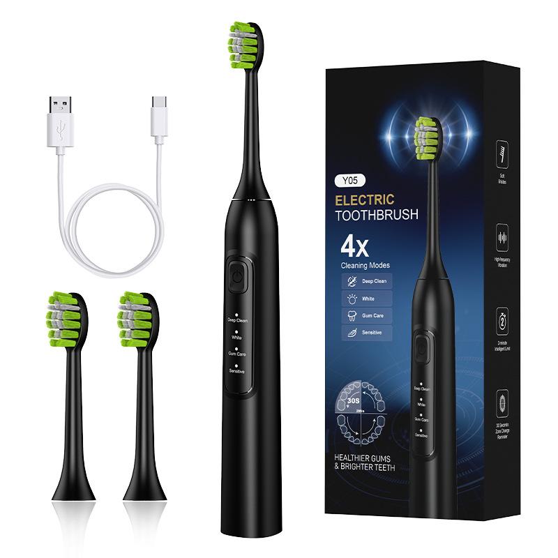 New Ultrasonic Electric Toothbrush Smart Home Soft Brush Portable Adult Toothbrush Gifts