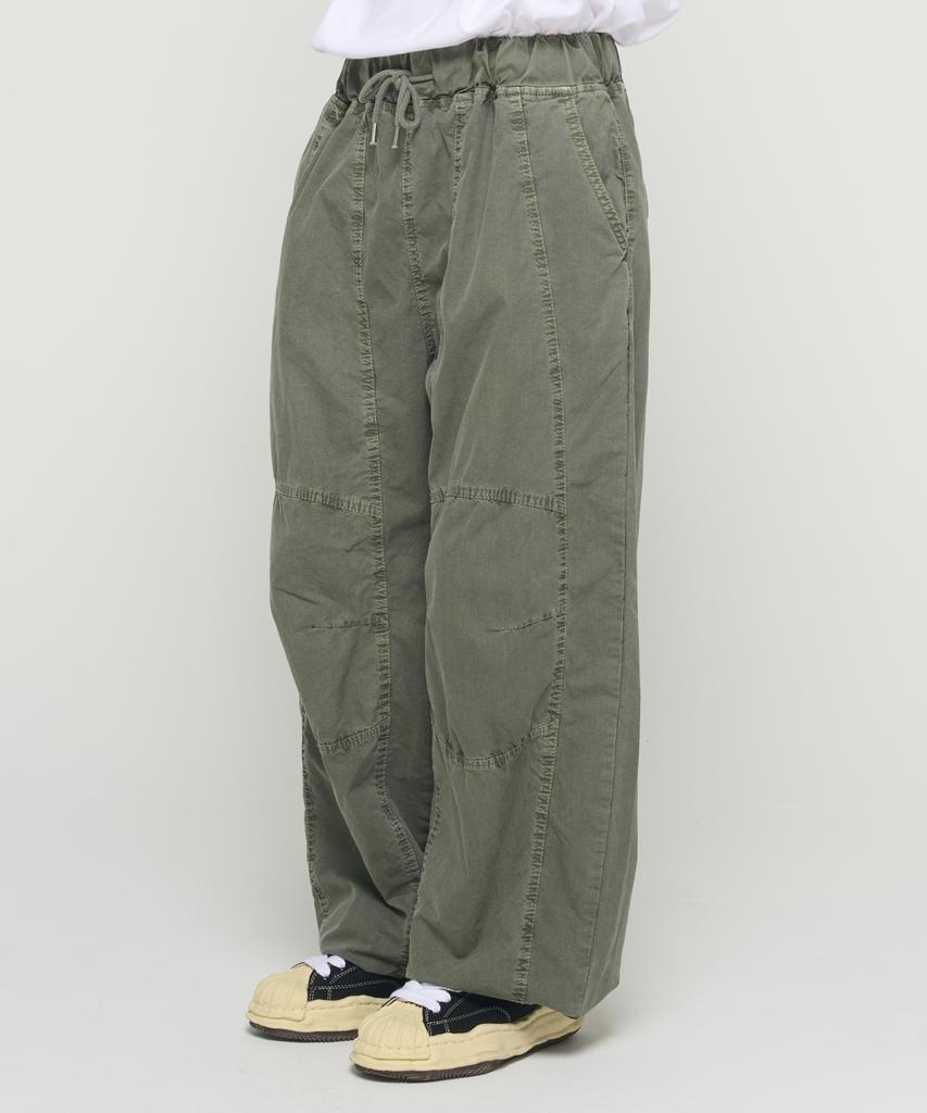 CARGOBROS Pig Cut Wide Balloon Pants (Khaki)