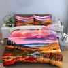 Autumn Landscape with Trees. Bedding Sets Duvet Cover Sets Duvet Covers Pillowcases(1 * Duvet Cover 2 * Pillowcases, Without Duvet Insert)
