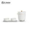 Guanshan Portable Ceramic Kung Fu Tea Set