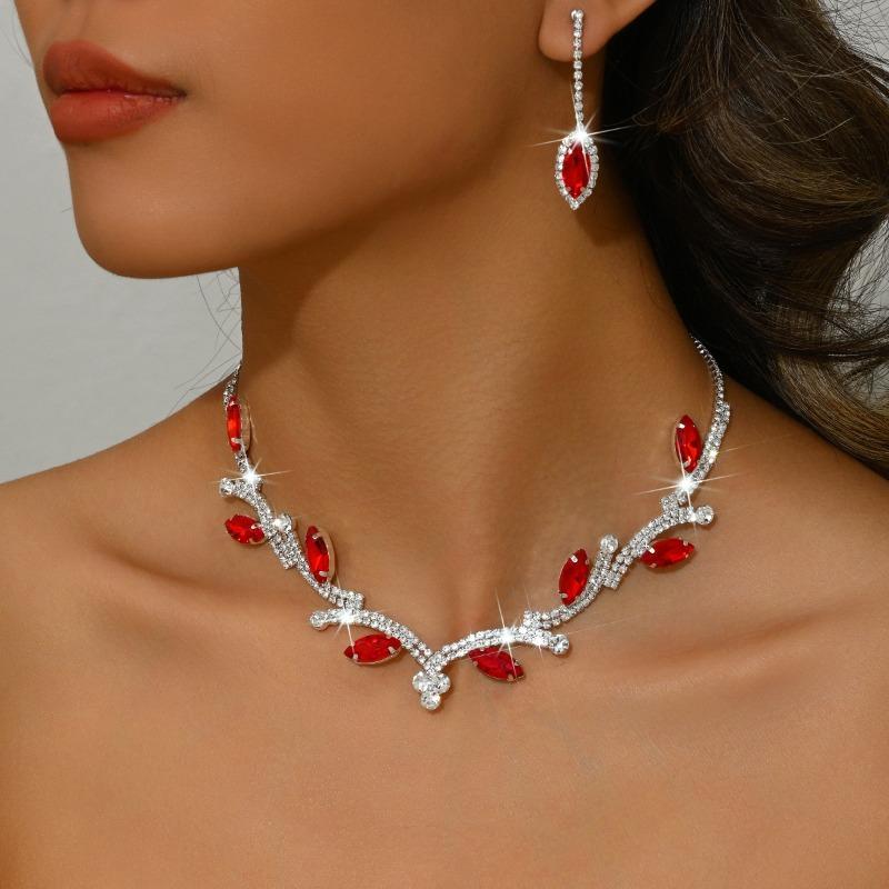 Necklace - European and American Court Style Choker - New Retro High-end Jewelry Set