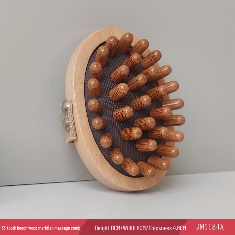 

Универсальная щетка для гуаша с эфирным маслом для меридианов: Ручной массажер для тела и живота