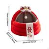 Cat Bed Sleeping Year Decoration Cute Sturdy Portable Kitten Warm Nest Small Pet Supplies
