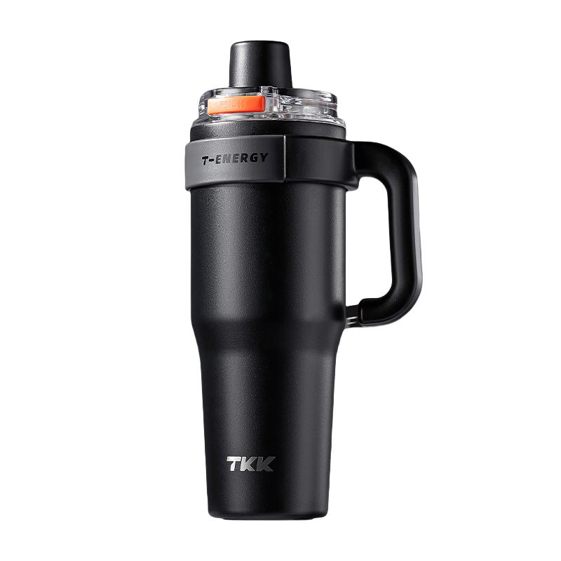 1200ml Vacuum Cup with Ceramic Inner Container 316 Stainless Steel Vacuum Insulated Cup Large-capacity Vacuum Cup Expensive Cup