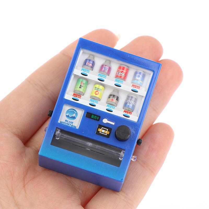 1: 12 Doll House Mini Ornaments Simulated Drinks Selling Airport Scenery Props