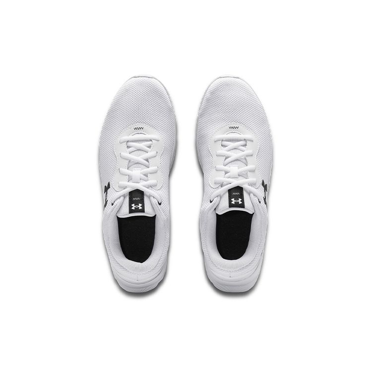 Under Armour Mojo Fabric Lace-Up Sports Low-Top Lifestyle Shoes Men sneakers White 3024134-100