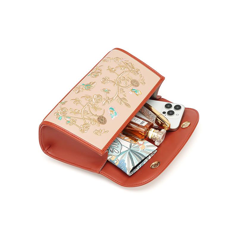 Women's Handbag, New Chinese Embroidery Bag, Women's New Large Capacity Women's Bag, Elegant Shoulder Bag, Mother's Bag