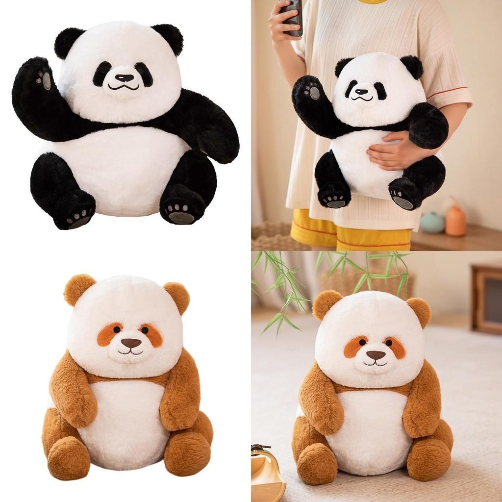 Cute And Realistic Panda Plush Toy With Pp Cotton Filling Perfect Birthday Gift For Kids