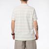 Puma Casual Sports Breathable Striped Short Sleeve Polo Shirt Men Tops Beige 599781-75