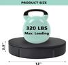 360 Degree Rotating Turntable 8.66 Inch,for Photography, Heavy Duty, Automatic Remote Control Display Platform