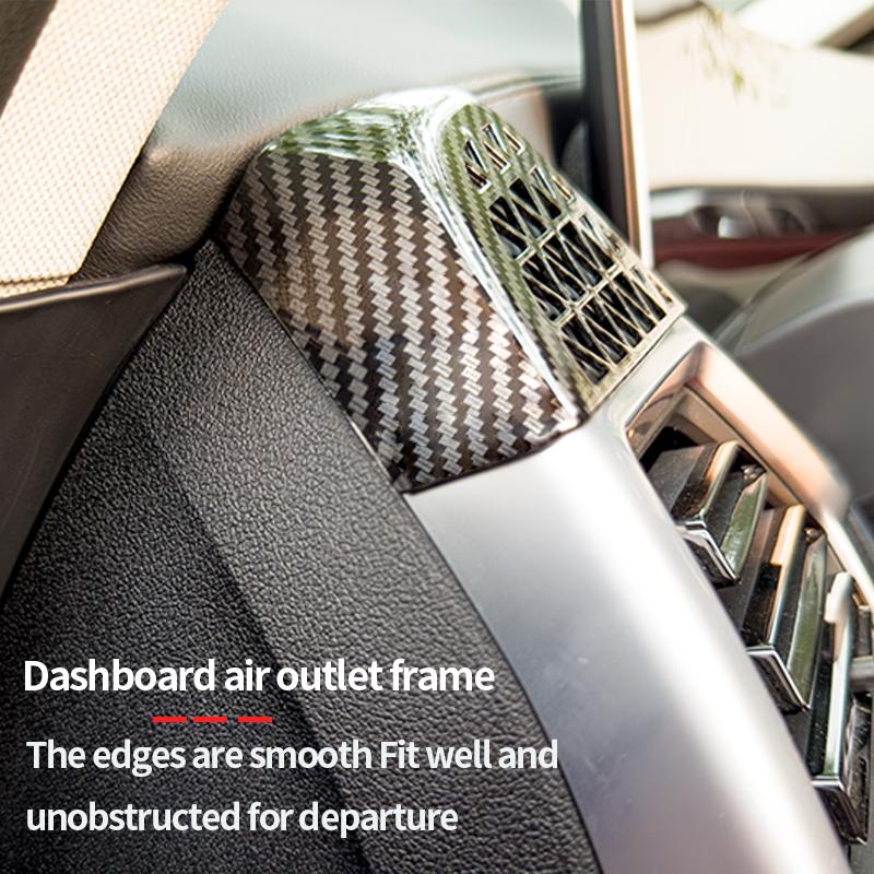 For BMW X5 X6 X7 G05 G06 G07 -2025 Car Interior parts of the dust covers for the air outlets on both sides of the dashboard