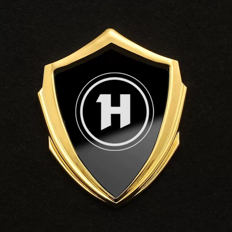 Hanwei All-metal Sun-resistant and Non-fading Electric Motorcycle 3D Three-dimensional Car Sticker Modified Decorative Sticker Body Side Logo Badge