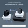 OIMG 25x25mm Square Plastic Furniture Leg Caps