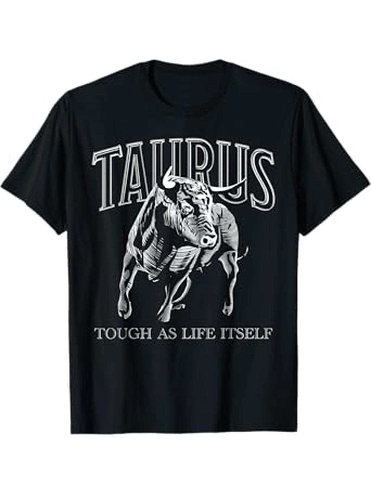 

Taurus Zodiac Sign Graphic Tee - 100%, Comfortable And Breathable Fit, Perfect 5XL різнокольоровий