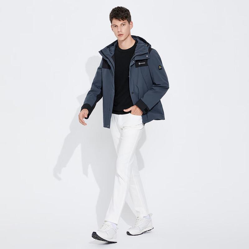 Navigare Men's Hooded Padded Jacket