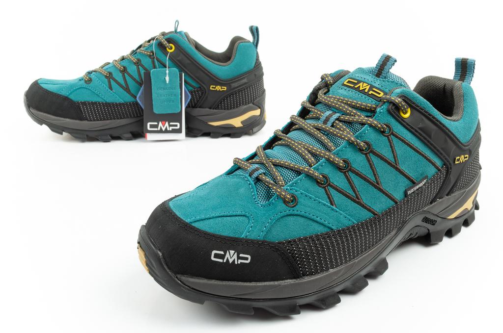 CMP Rigiel Low Trekking Shoes WP Nilo-Gold Green [3Q13247 19LU] size 46