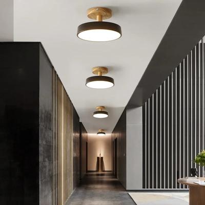 Moderne Macaron LED Flur Deckenleuchte Kronleuchter Korridor Treppe Foyer Balkon Schlafzimmer Badezimmer Innenleuchten Leuchter